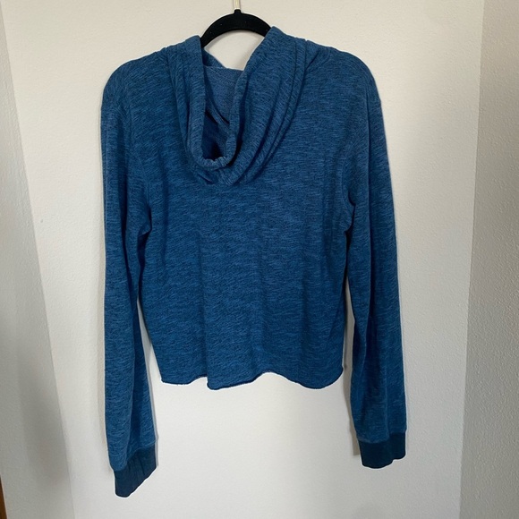 Element - Cropped Cotton Sweatshirt Hoodie - Size XL - Picture 3 of 7